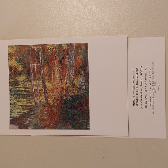 Vintage New Museum of Fine Arts, Boston Greeting Cards - Picture 10 of 16